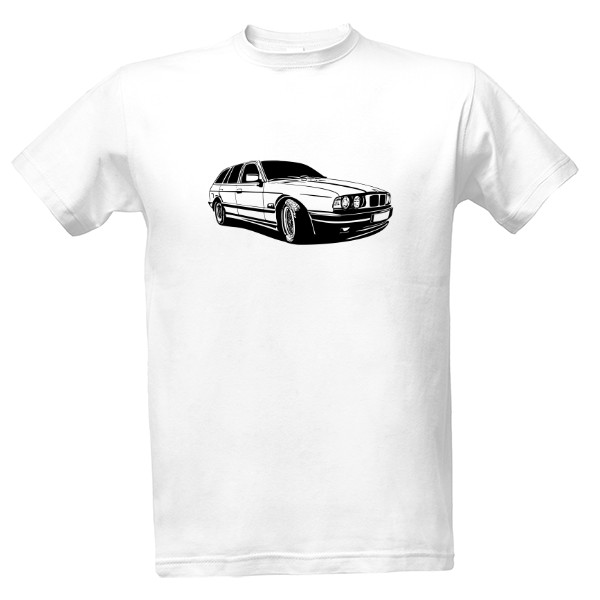 Tričko s potiskem BMW E34 Touring