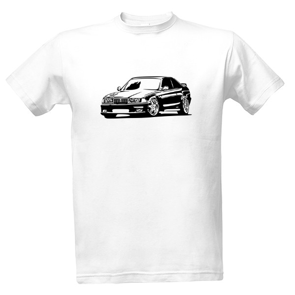 Tričko s potiskem BMW E36 M3