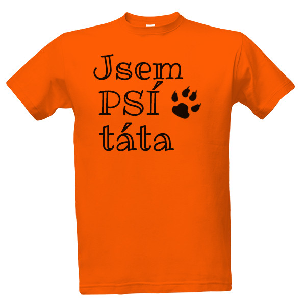 Tričko s potiskem Jsem psí táta