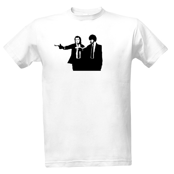 Tričko s potiskem Pulp Fiction