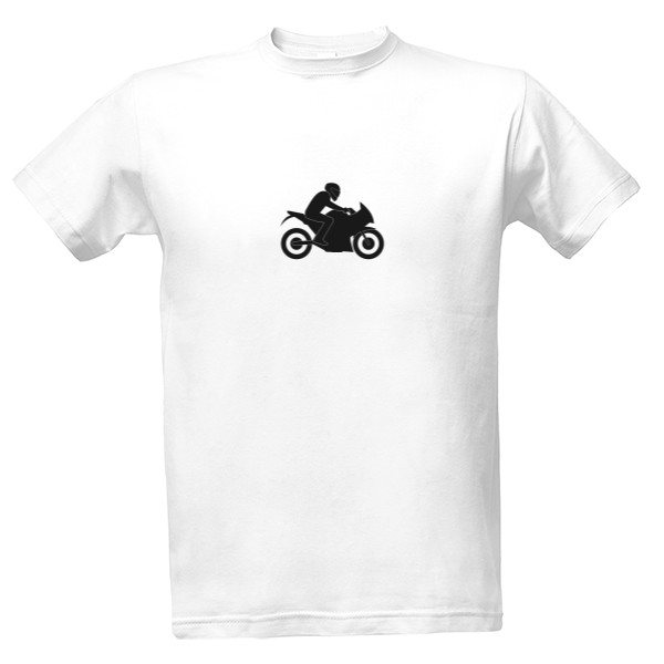 Tričko s potiskem Silniční motorka